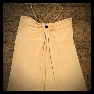 Khaki colored tank top